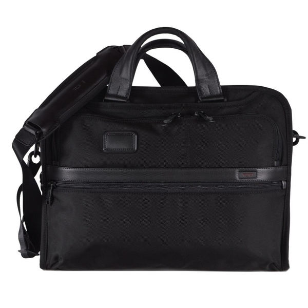 Tumi 026108 Nylon Alpha 2 Organizer Portfolio Briefcase Crossbody Bag ...
