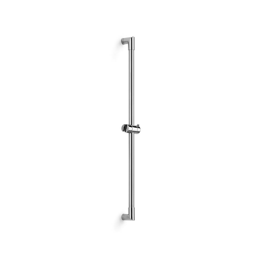 WS Bath Collections Round Sliding Shower Rail