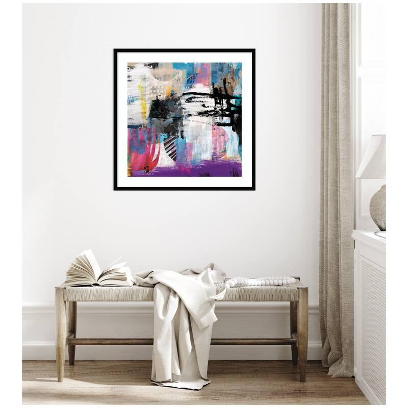 Kate and Laurel NC Endless Thoughts by Nikki Chu Framed Wall Art Print
