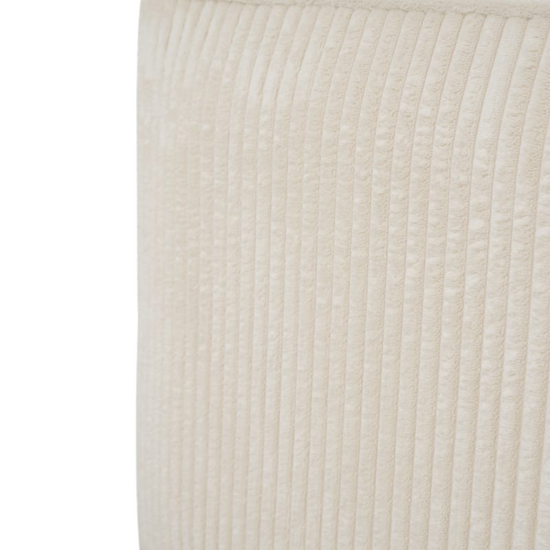 Upholstered Square Ottoman - Fabric Footstool