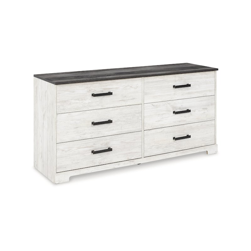 Signature Design by Ashley Shawburn Contrasting Woodgrain Chest of Drawers