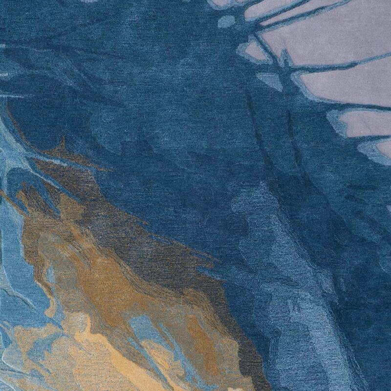 HomeRoots Abstract Bohemian Rectangle Area Rug