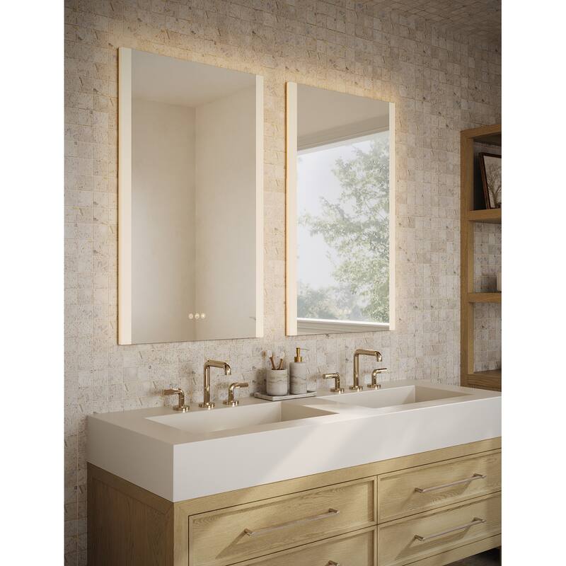 Robern AR2448D4FP1RE AiO Reserve 23-1/4" x 48" Lighted Frameless