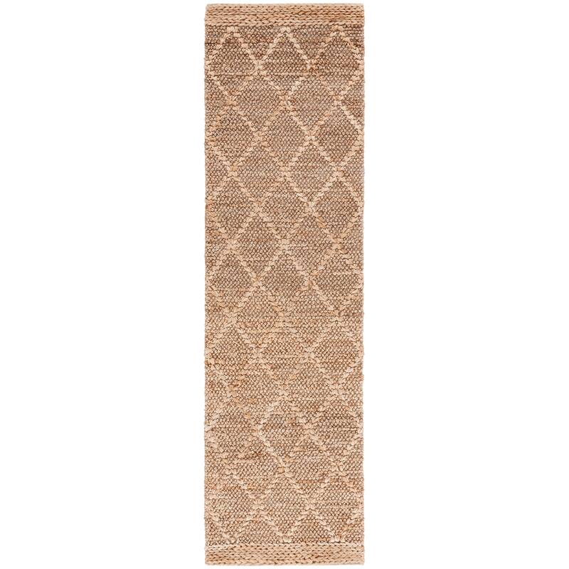 SAFAVIEH Hand-Woven Natural Fiber Loria Casual Jute Rug - 2'3" x 9' Runner - Natural