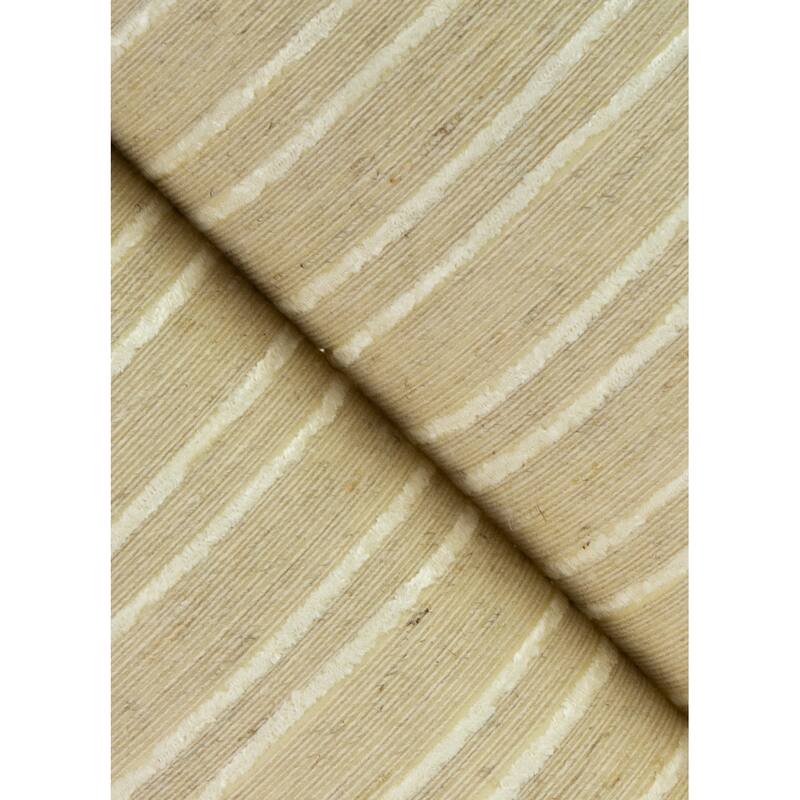 A-Street Prints Liqin Light Brown String Wallpaper