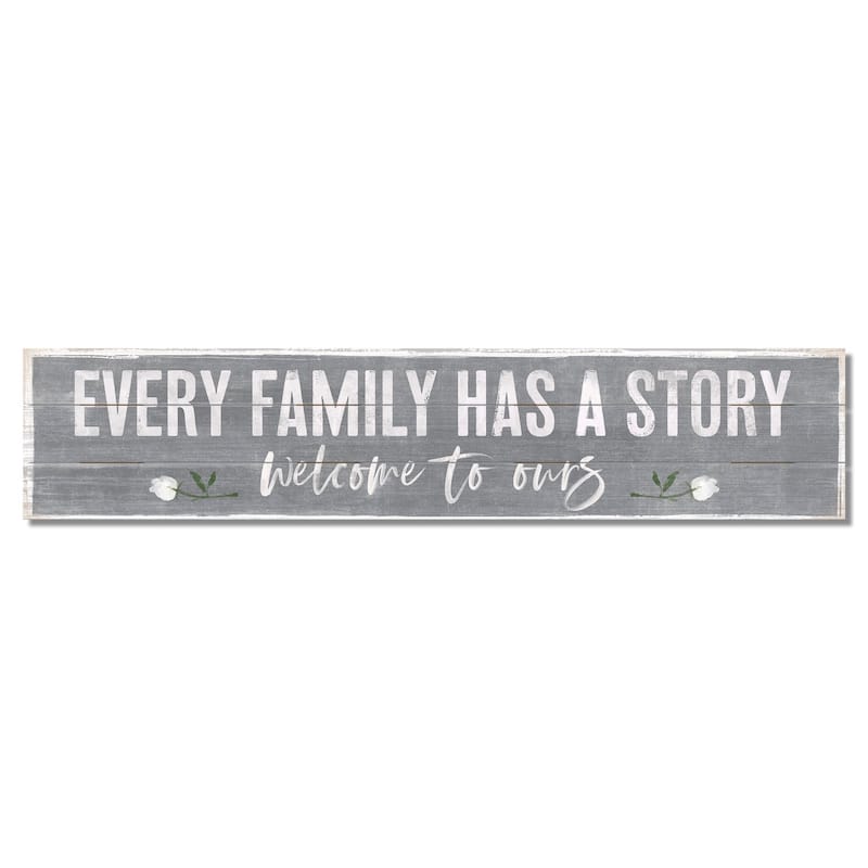 Pine Pallet Sign 36" x 7.5" - Every Family