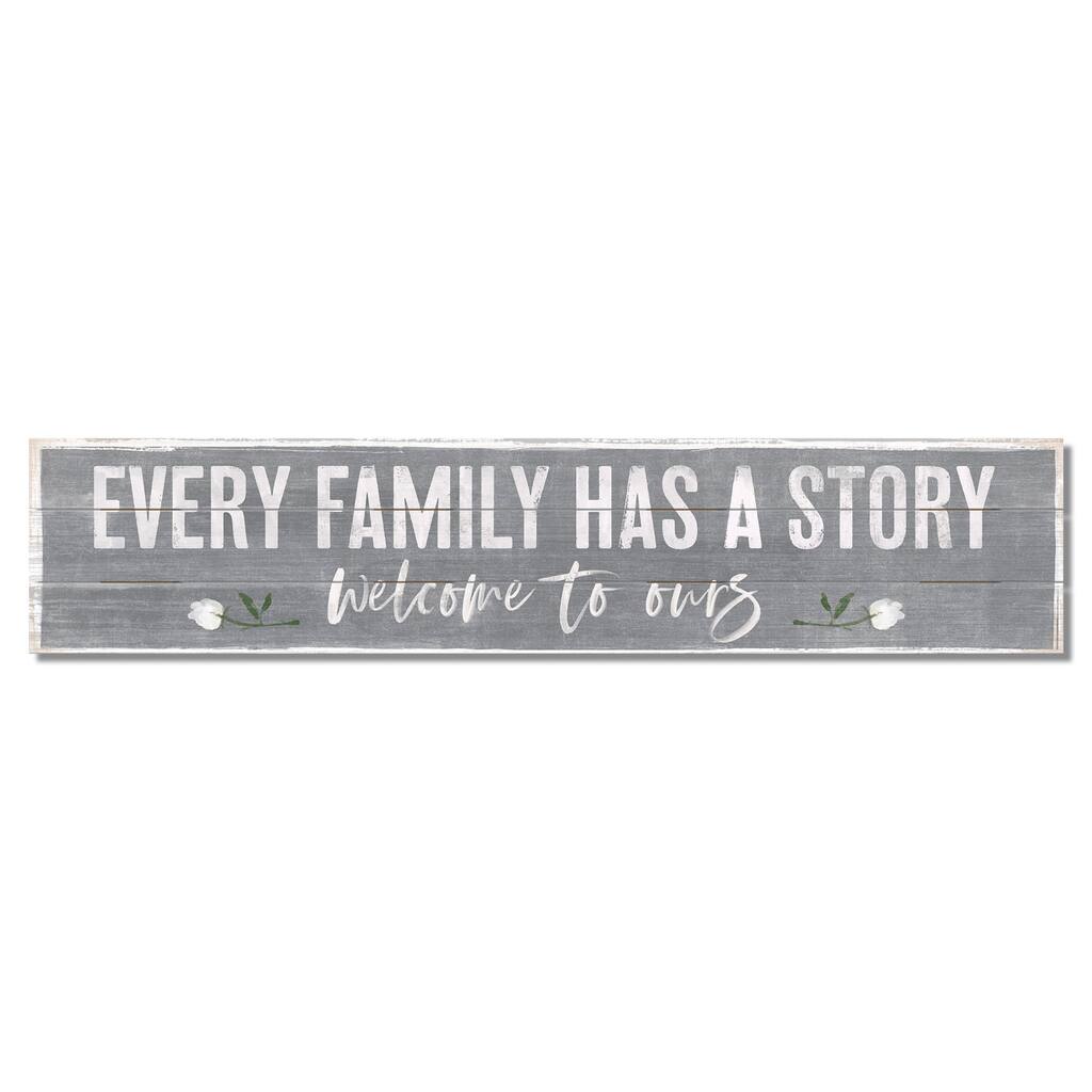 Pine Pallet Sign 36" x 7.5" - Every Family