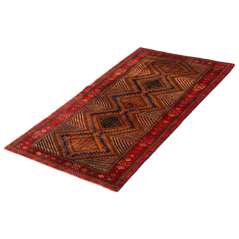 Teimani Brown Rug 3'5" x 6'8" - 3'5 x 6'8