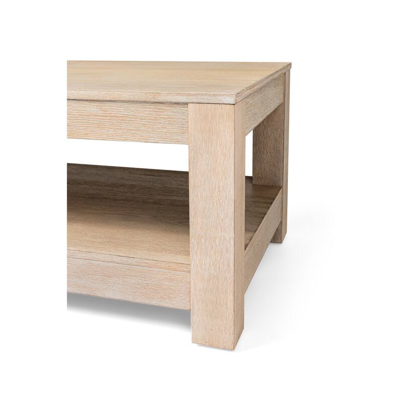 Maven Lane Paulo Wooden Coffee Table