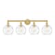 Option Clear / Satin Gold