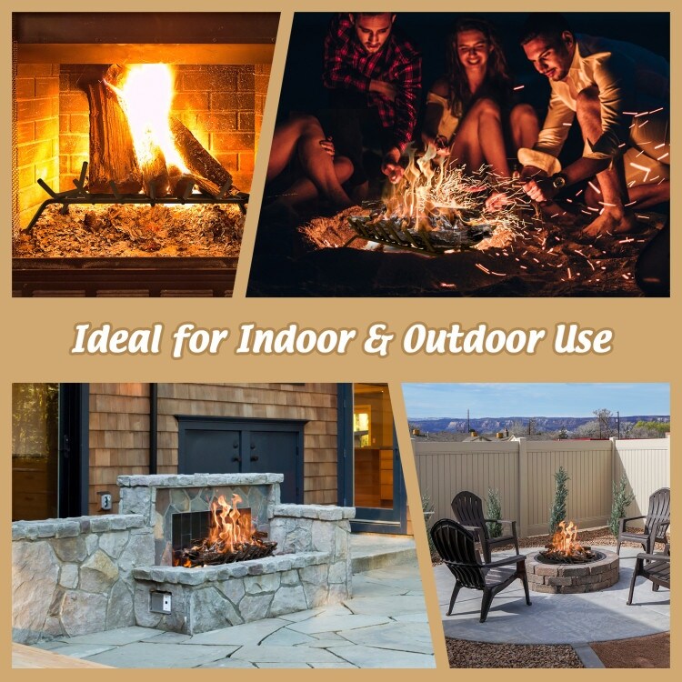 Indoor fireplace grate sales