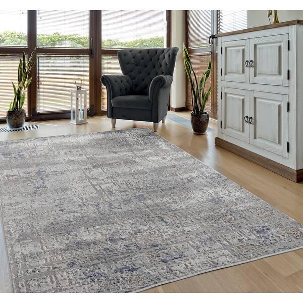 slide 2 of 19, Porch & Den Richard Hi-low Abstract Area Rug