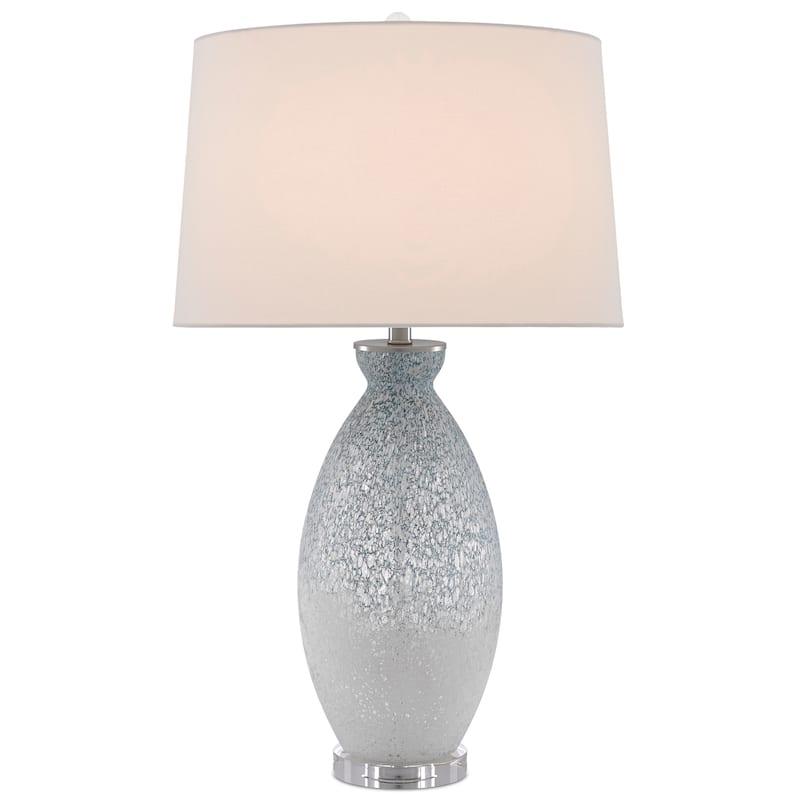Currey & Company Hatira Table Lamp - 33"h x 19"w x 19"d - 33"h x 19"w x 19"d - Blue