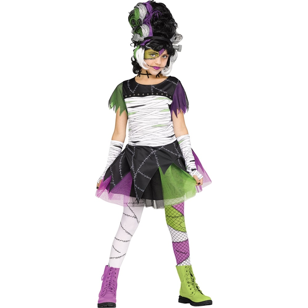 Child/'s Bride of Frankenstein Classic Halloween Sized Girls Halloween Costume