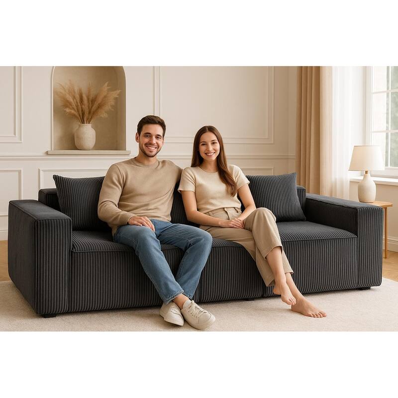 Multi Person Modular Compression Sofa That Can Be Freely