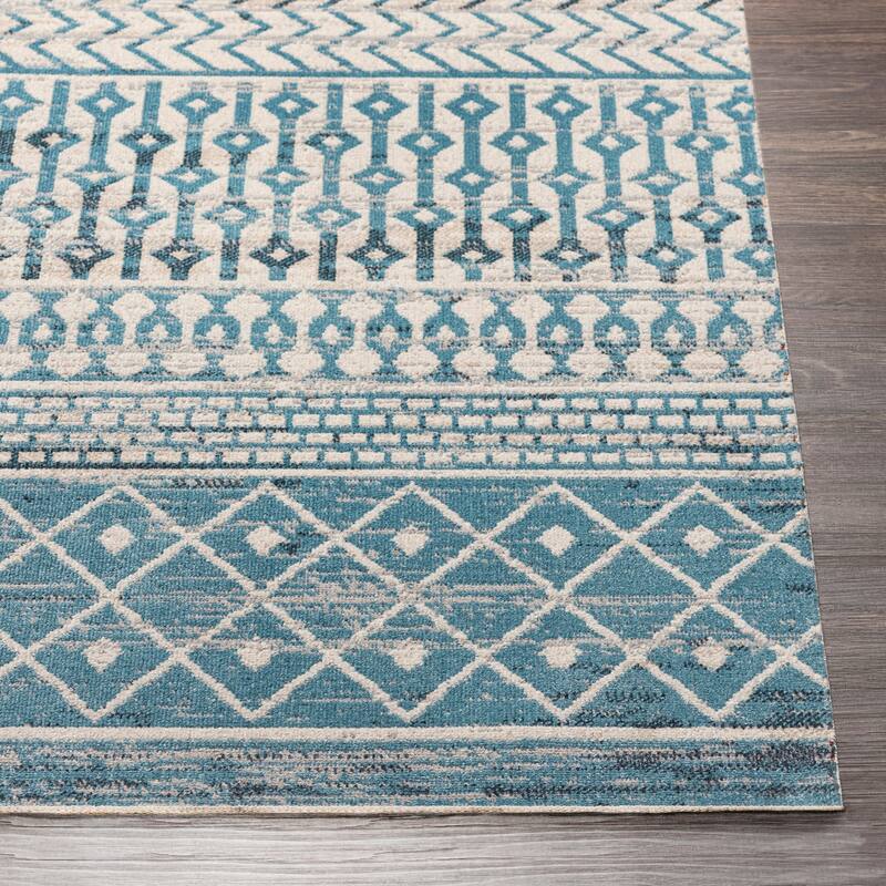Livabliss Selene Global Boho Machine Washable Area Rug