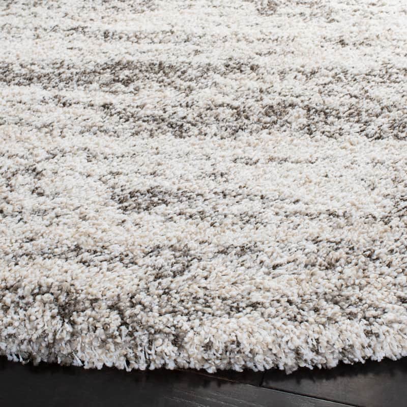 SAFAVIEH Hudson Shag Lulzime Modern Abstract 2-inch Thick Rug