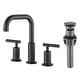 preview thumbnail 19 of 34, Vanityfair 8" Widespread Double Handles Bathroom Sink Faucet with Drain Assembly