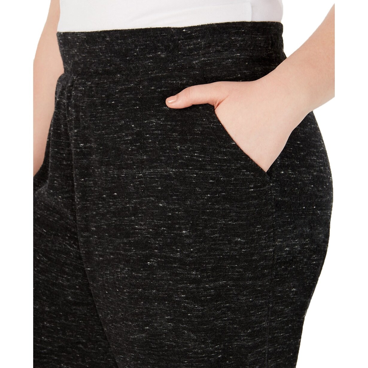 extra wide leg pants plus size