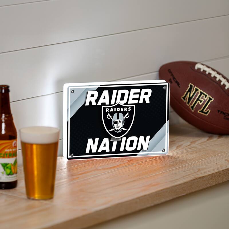 Las Vegas Raiders LED Lighted Sign