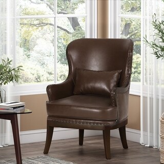 Rinaldo Farmhouse Polyester Armchair with Comfortable Backrest and ...