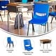 preview thumbnail 49 of 52, Student Desk with Open Front Metal Book Box & Flex Comfort Chair - 24"W x 18"D x 22.25" - 31.25"H