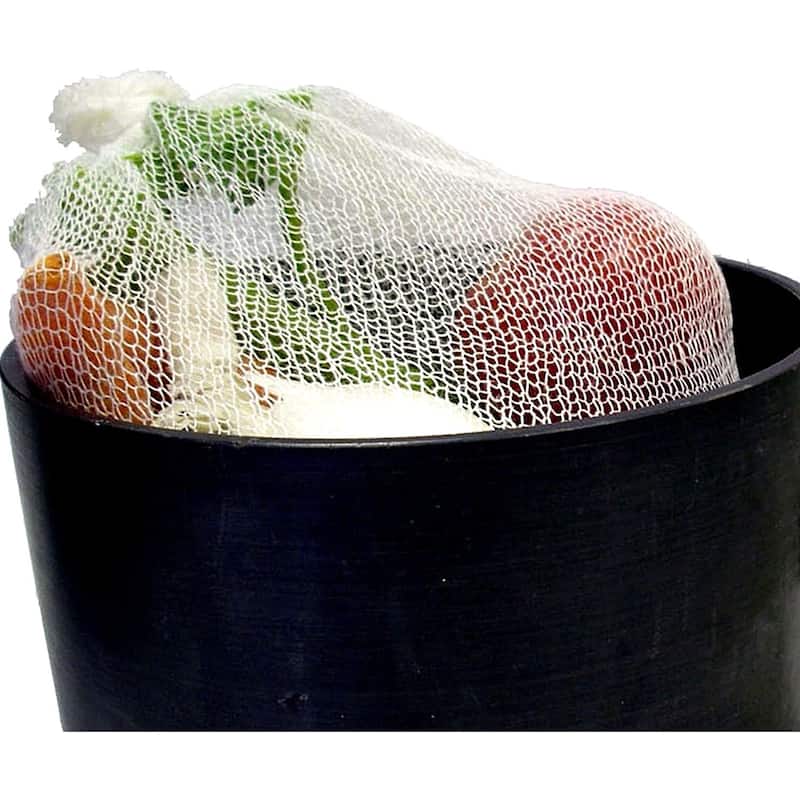 Regency Naturals 100% Natural Cotton Mesh Soup Socks for Making Clear Broth and Flavorful Soups - 3 Pack