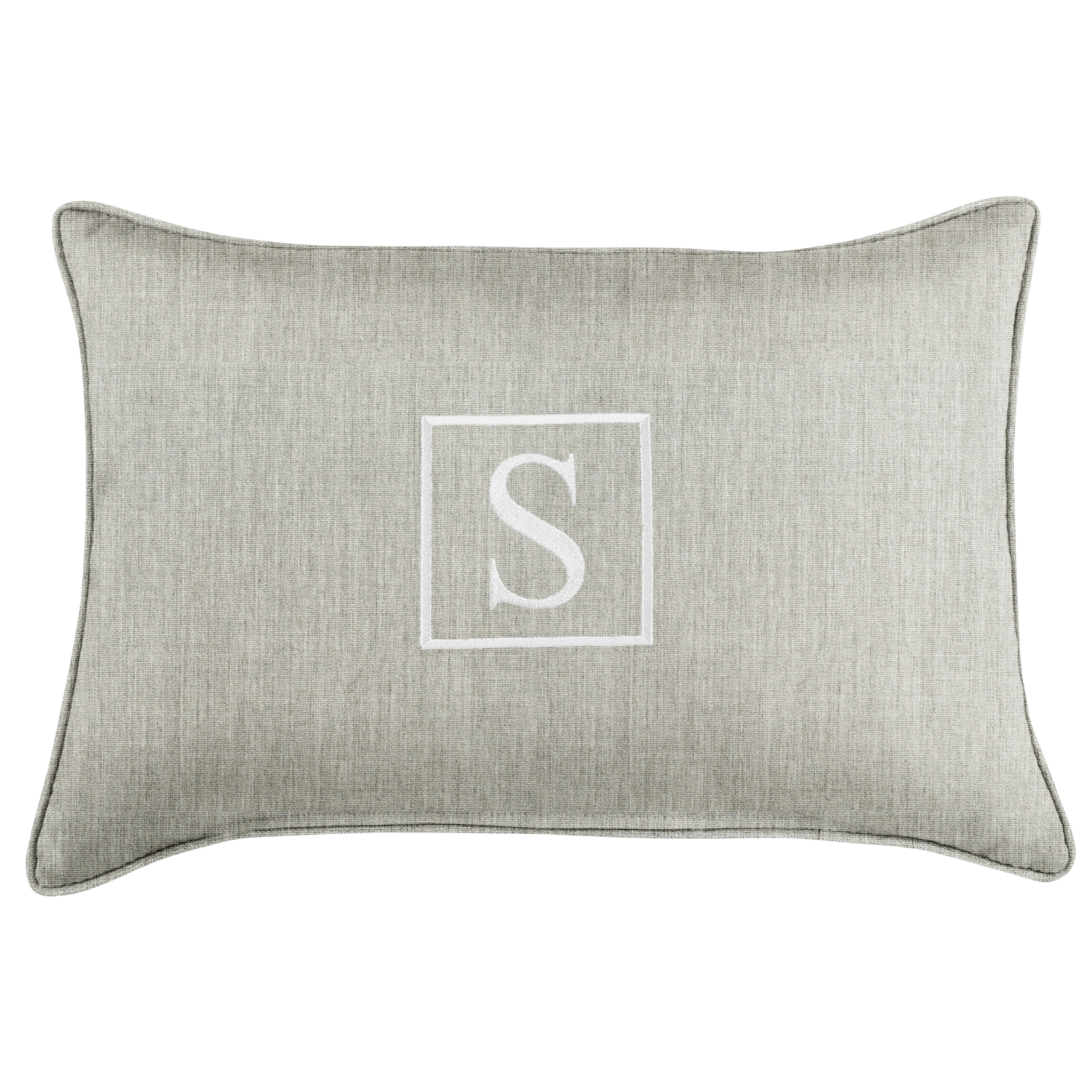 Monogram lumbar pillow online