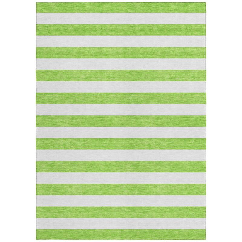 Almimo Stripe Weather Resistant Classic Meets Modern Outdoor Rug