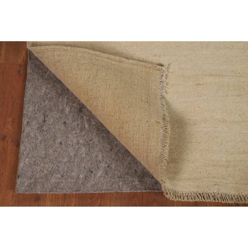 Gabbeh Oriental Foyer Rug Hand-Knotted Contemporary Wool Carpet - 3'4"x 4'10"