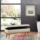 preview thumbnail 1 of 134, Carson Carrington Sastamala Mid-century Storage Bench Linen