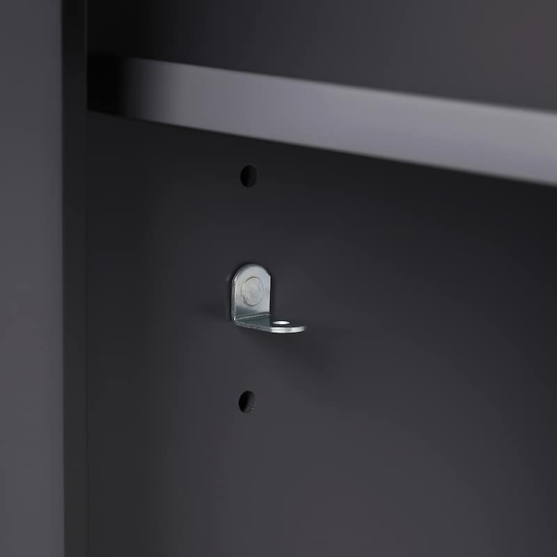 OVE Decors Tahoe Dark Charcoal Vanity with Mirror