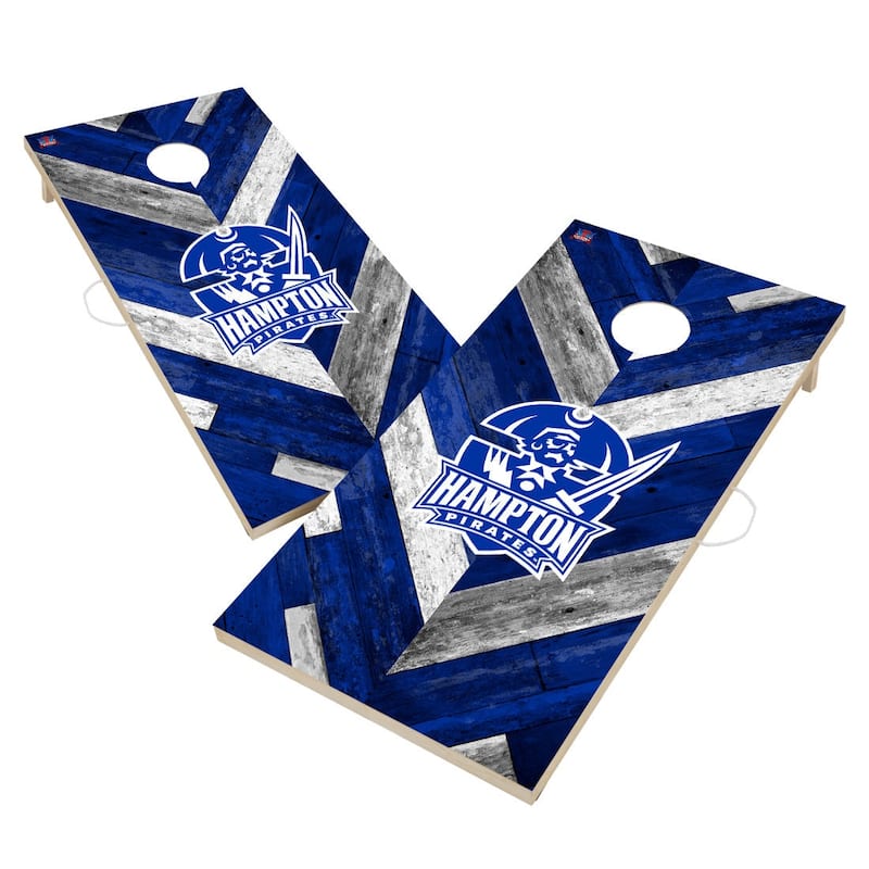Hampton University Pirates Cornhole Board Set