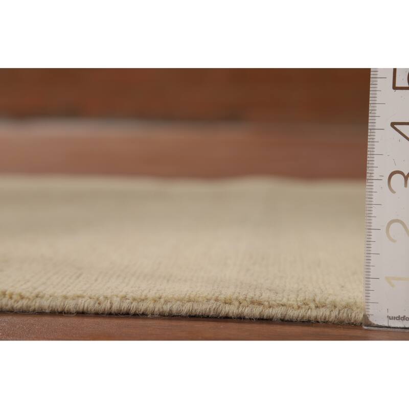 Modern Gabbeh Oriental Runner Rug Handmade Wool Carpet - 3'2"x 11'10"