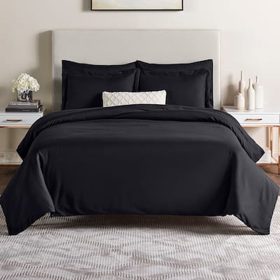 Nestl 5 Piece Duvet Cover Set - Ultra Soft Microfiber Bed Cover