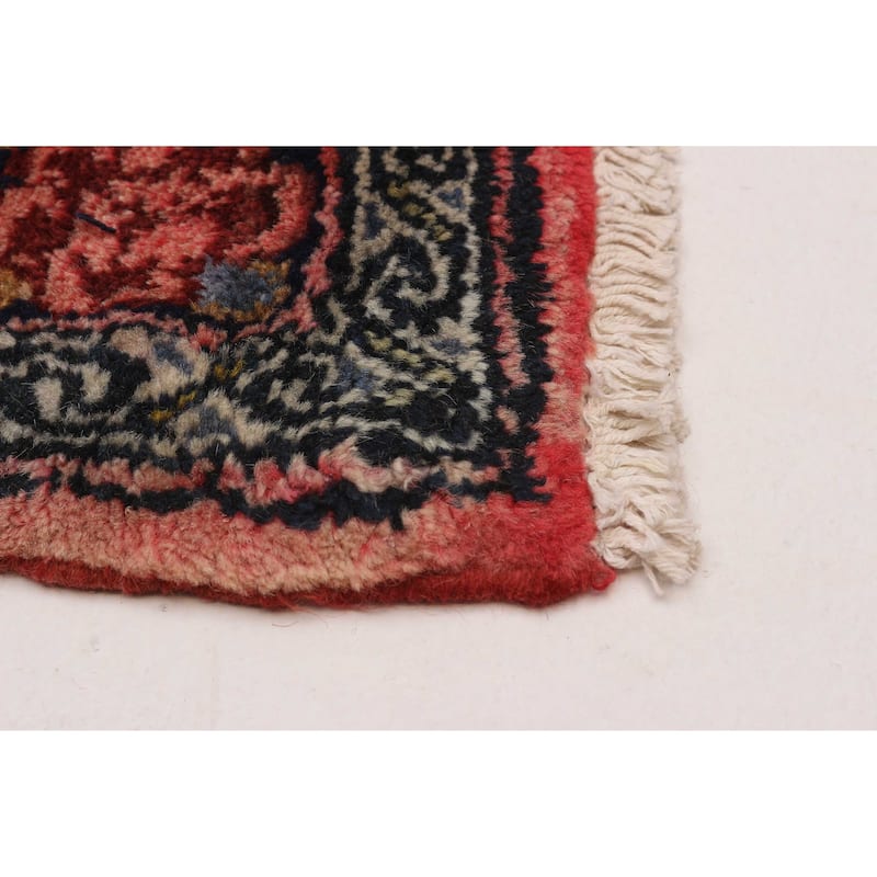 ECARPETGALLERY Hand-knotted Andelz Red Wool Rug - 3'6 x 6'11
