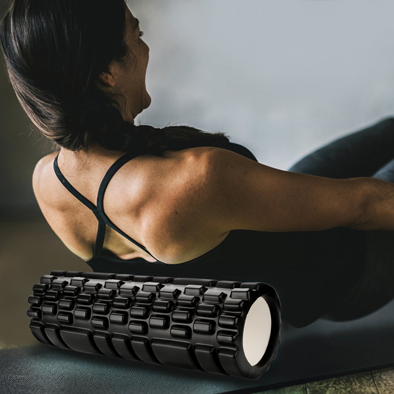 ODOLAND YOGA Column Kit , Massage Foam Roller Kit & 65cm Fitness