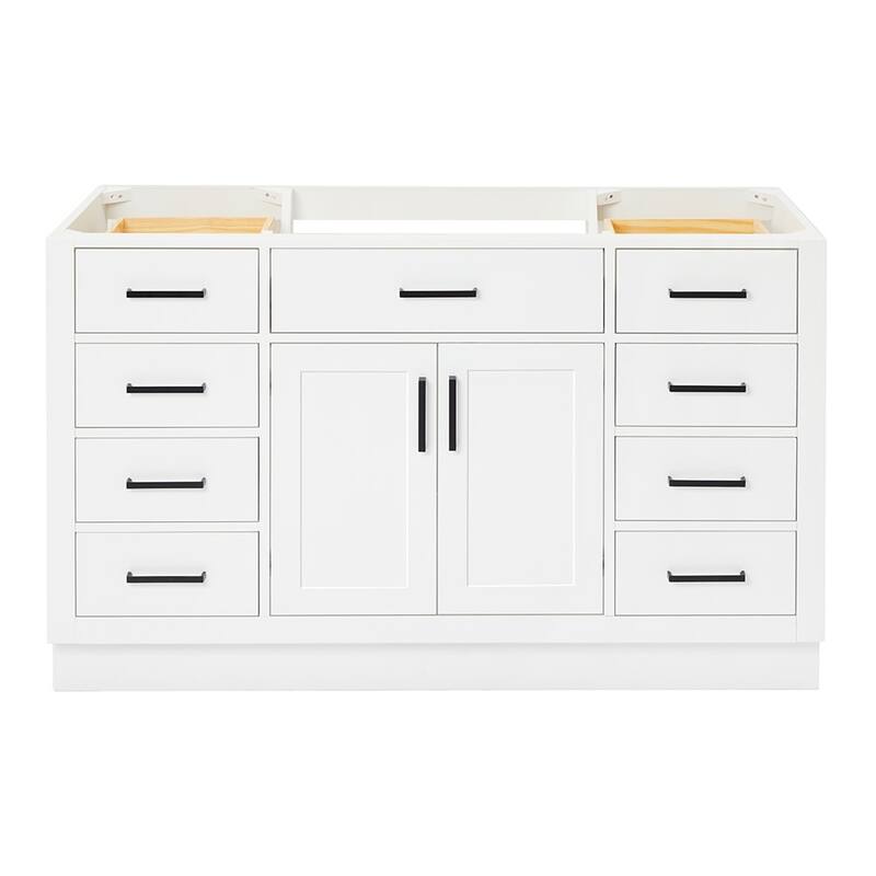 Ariel T054S-BC Hepburn 54" Single Free Standing Vanity Cabinet Only