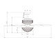 preview thumbnail 3 of 13, Milly Antique Bronze 52-Inch 5-Blade Flower Pattern Metal/Crystal Lighted Ceiling Fan