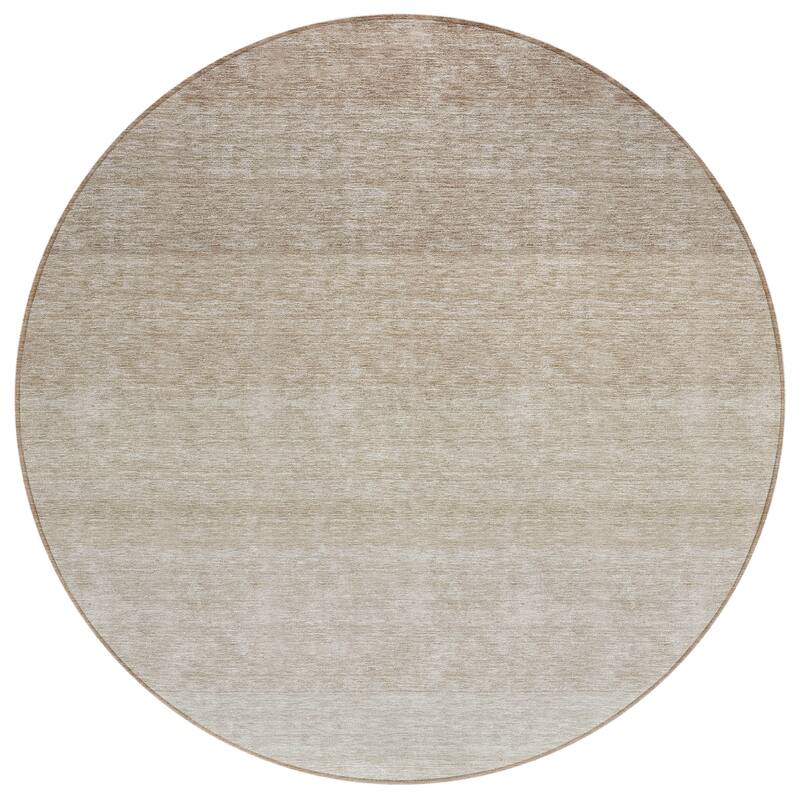 Machine Washable Indoor/ Outdoor Chantille Ombre Solid Rug