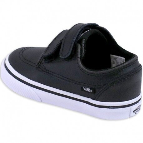 boys leather vans