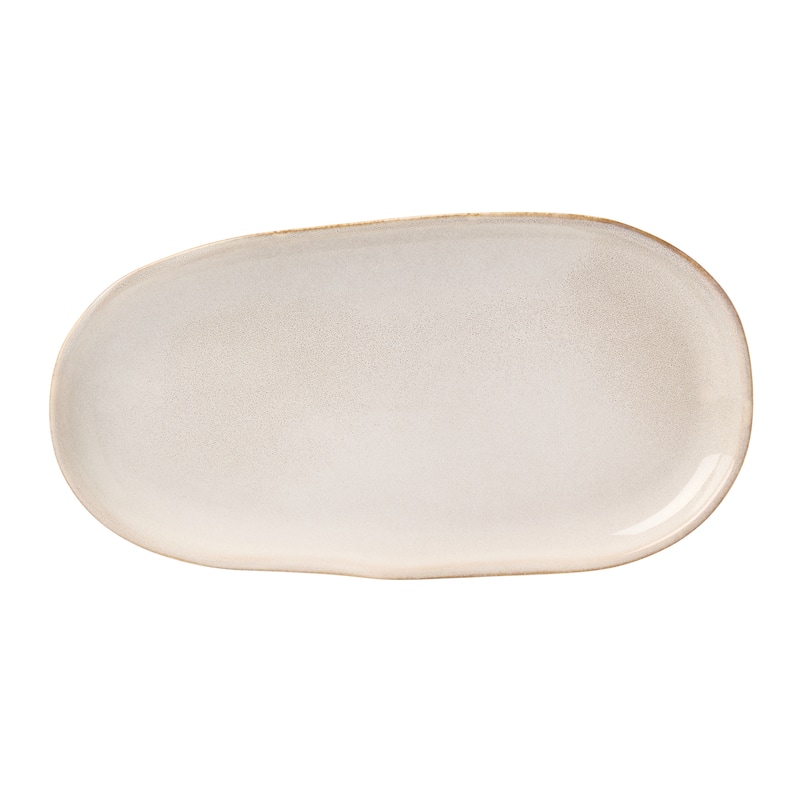Oneida Organic Shades 2-Piece Serving Set, Bowl & Tray Set - Bowl: 9.84" x 9.72" Tray: 12.99" x 6.69"