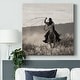 preview thumbnail 2 of 3, Ponderosa Cowboy-Gallery Wrapped Canvas