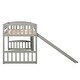 preview thumbnail 8 of 22, Twin Loft Bed with Slide, Ladder & Storage - Great for Kids