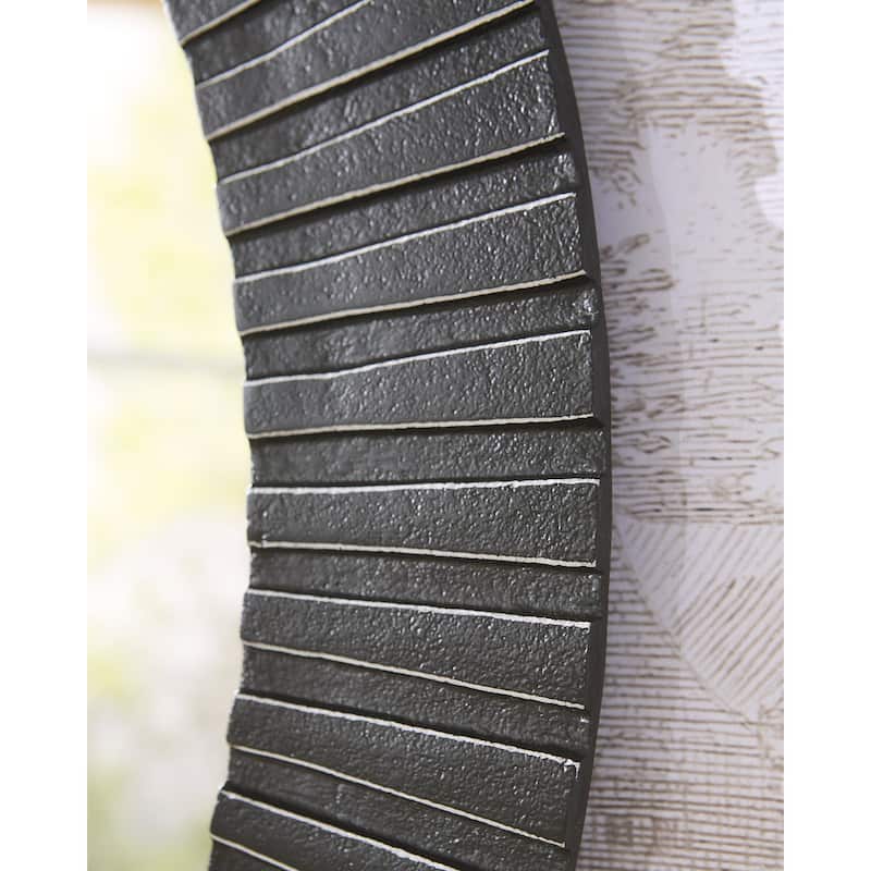 Signature Design by Ashley Ozias Black Accent Mirror - 34" W x 2" D x 34" H