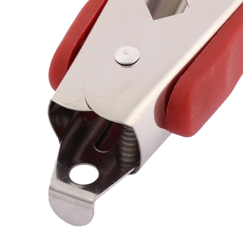 Plastic Coated Grip Stainless Steel Food Bread Tong 9" Length 2PCS - 9" x 1.5"(L*W)