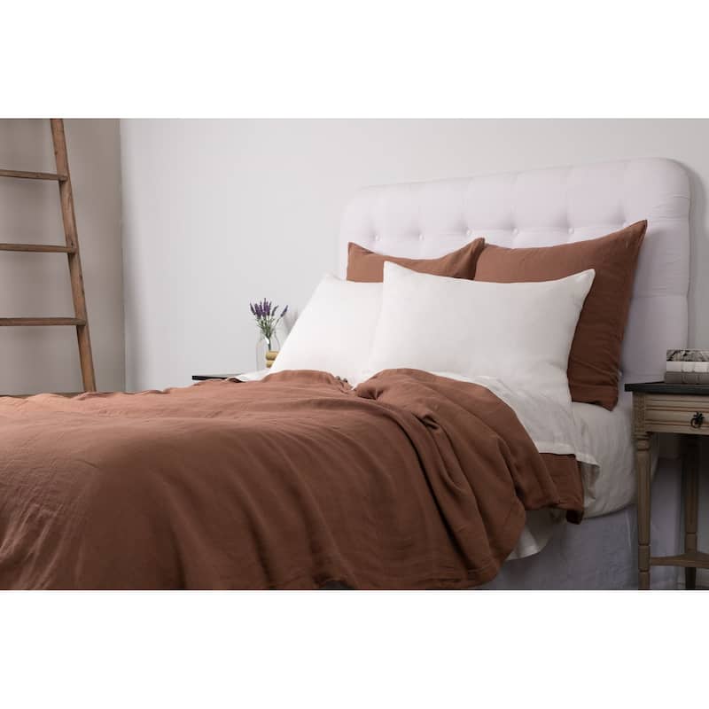 Damara, Linen, Camel, Duvet Cover
