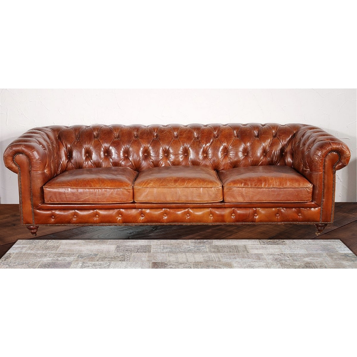 Pasargad home genuine leather store paris club chair