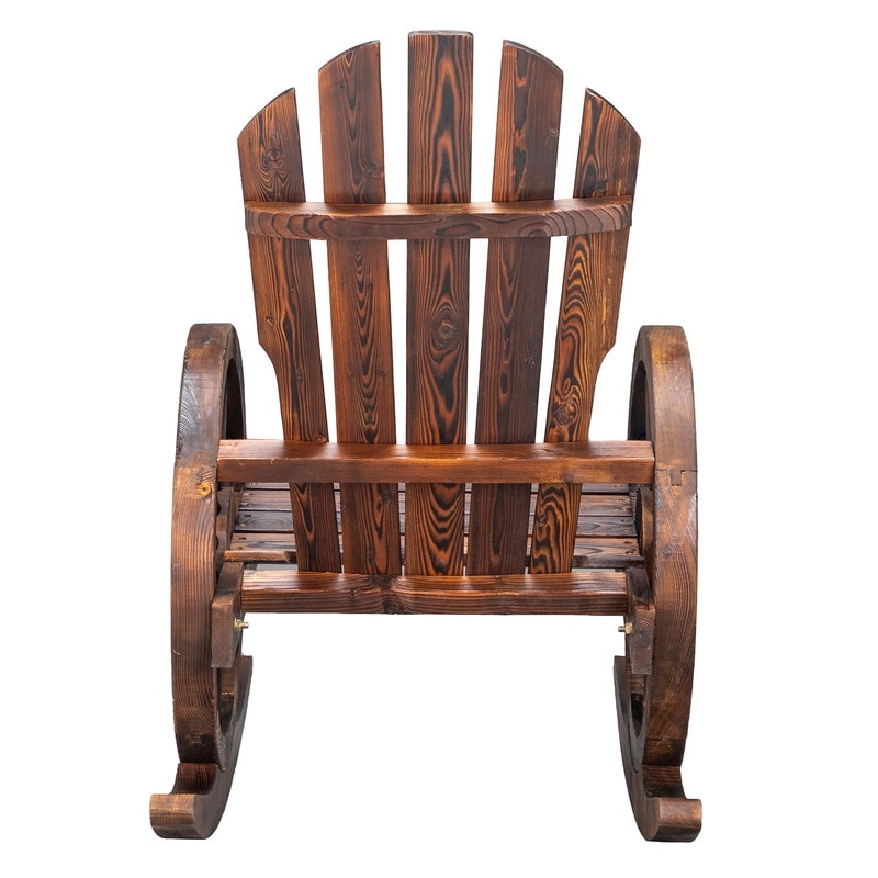 Wagon wheel best sale adirondack chair