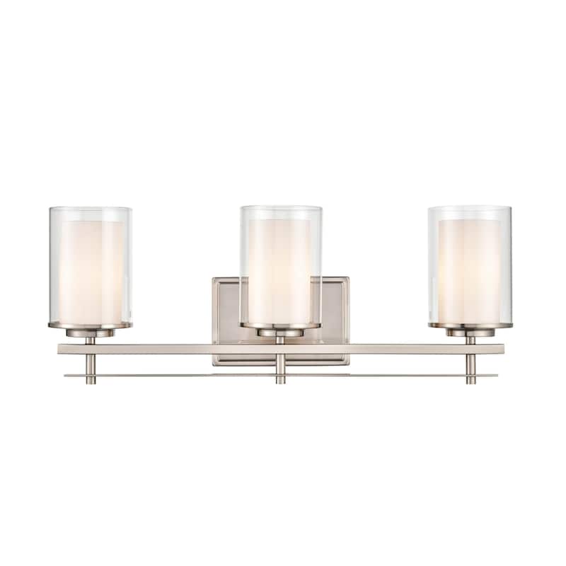 Millennium Lighting Huderson Metal 3 Light Bathroom Vanity Fixture in Multiple Finishes